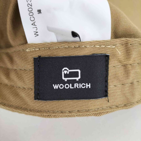 ウールリッチ WOOLRICH TWILL EMB CAP メッセージ キャップ メンズ FREE